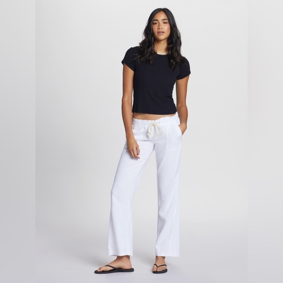 ROXY  Oceanside flared Trousers  size XS (f6 - Picture 1 of 13